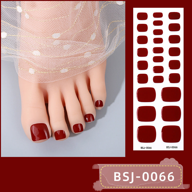 Pedicure Gel Nail Strips BSJ-0066