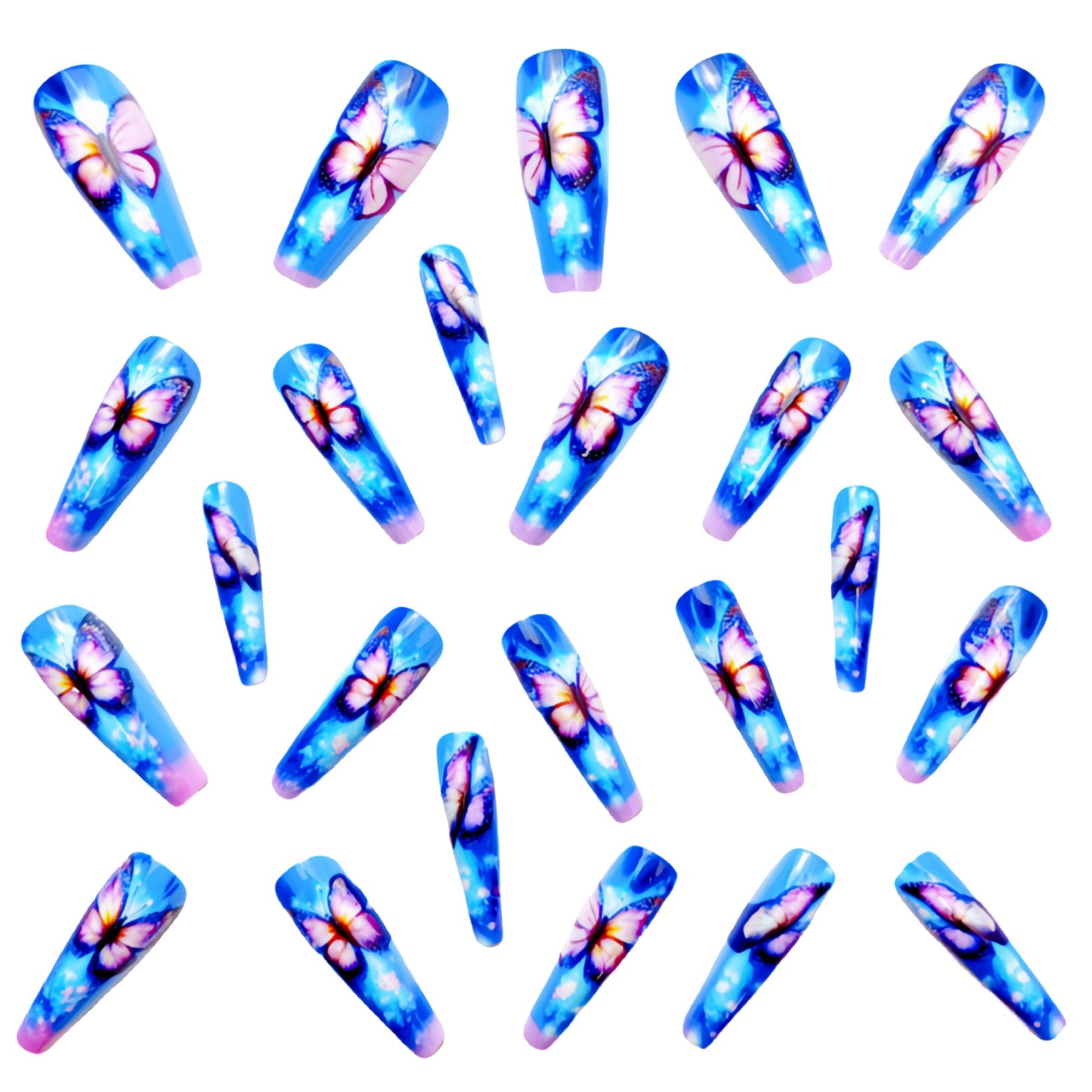 24pcs/Set Press On Nails