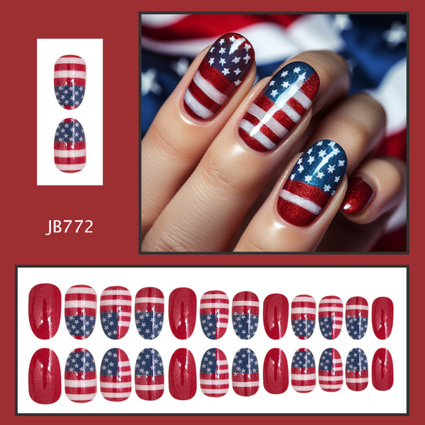 24pcs/Set Press On Nails