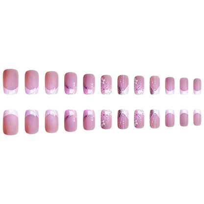 24pcs/Set Press On Nails