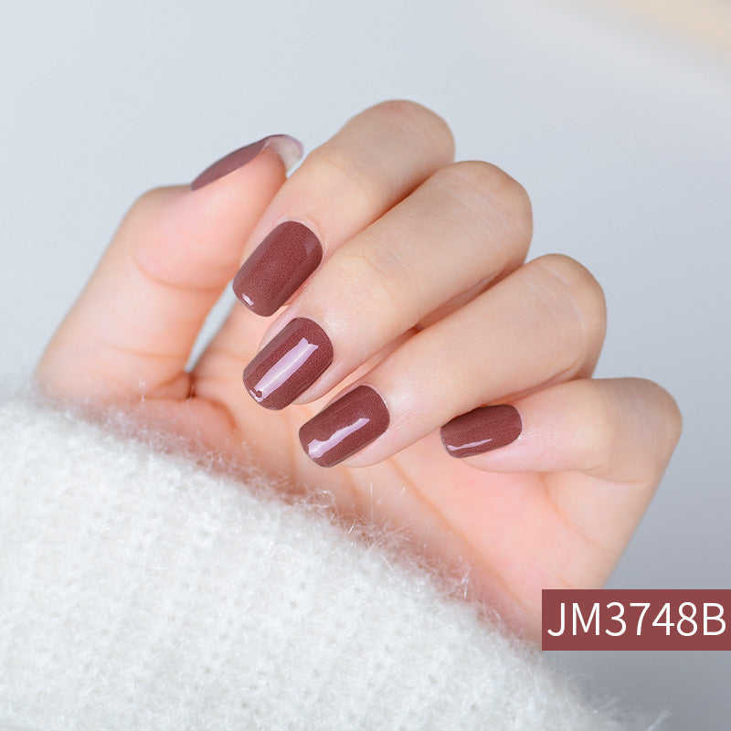 Semicured UV gel nail sticker kit JM3748B