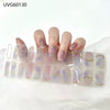 Semicured UV gel nail sticker kit UVG60130