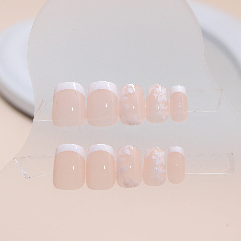 24Pcs press on nail R846