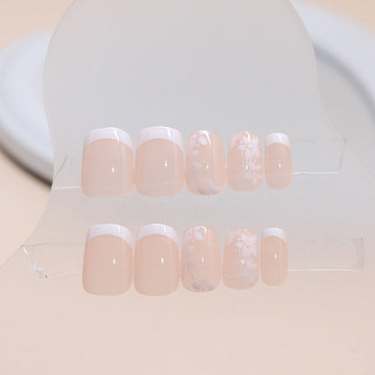 24Pcs press on nail R846