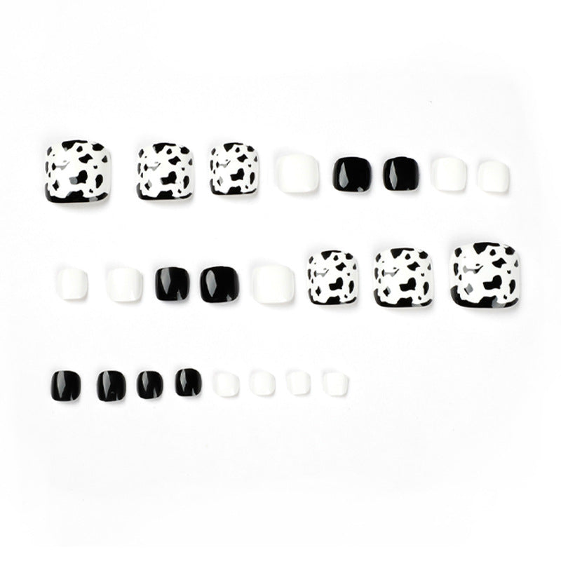 Press On Toe nails Set 24pcs/set JP1625