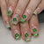 Little fresh four-leaf clover