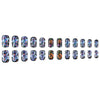Laser Colorful Ghost 24 pieces