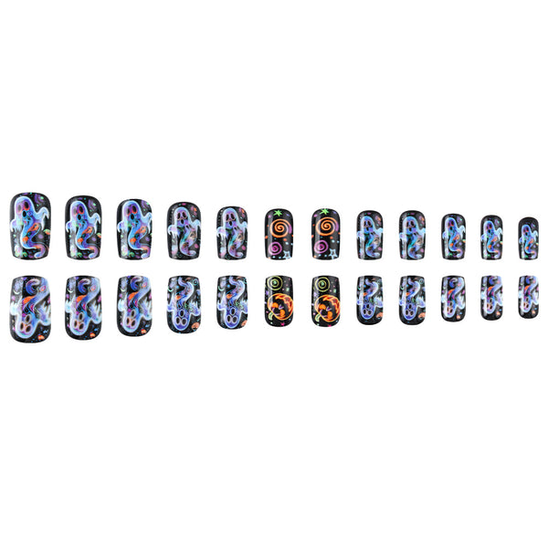 Laser Colorful Ghost 24 pieces