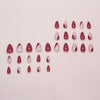 30 pieces of fuchsia gold lines