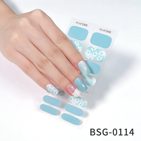 Salon-Quality Gel Nails Strips BSG-0114