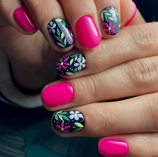 24pcs/Set Press On Nails