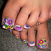 Pedicure fake nail Y1002