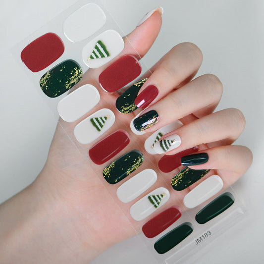 Semi-cured Gel Nail Stickers JM-183