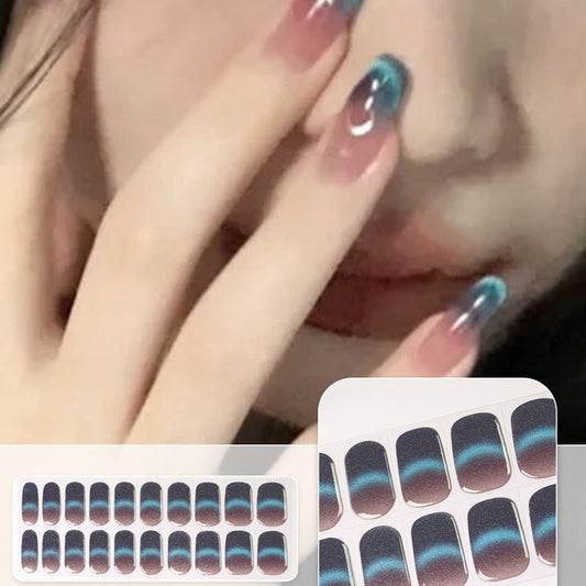 Semicured UV gel nail sticker kit ES-562