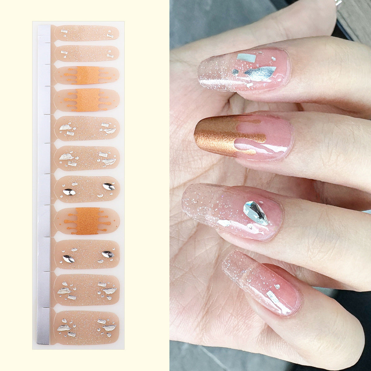 Nail wraps YDII094