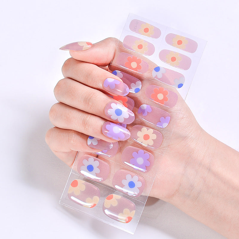 Semi-Cured Gel Nail sticker JK-137