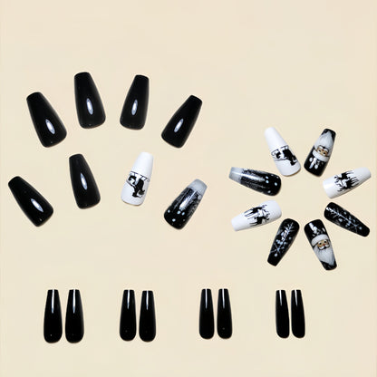 24pcs/Set Press On Nails Y267