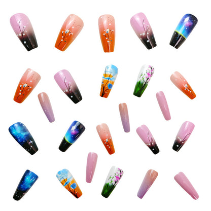 24pcs/Set Press On Nails