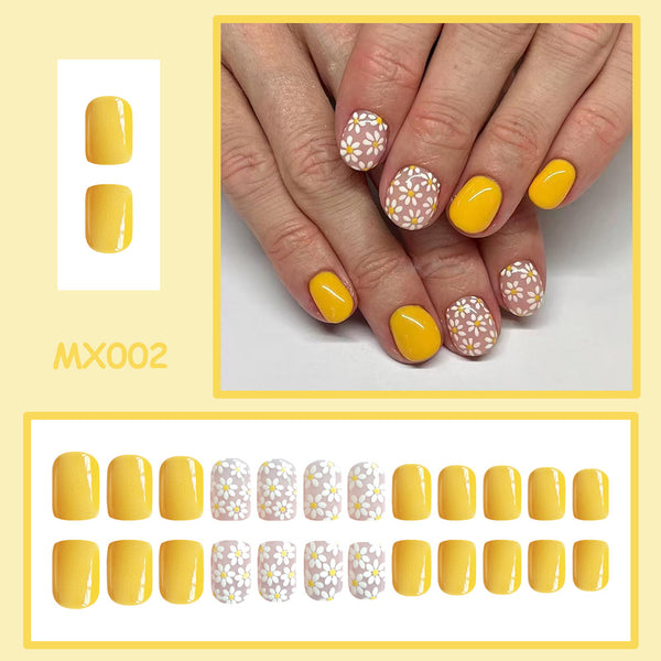24pcs/Set Press On Nails