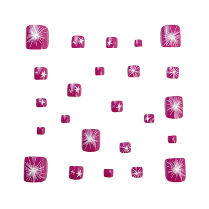 24pcs/Set Press On Nails