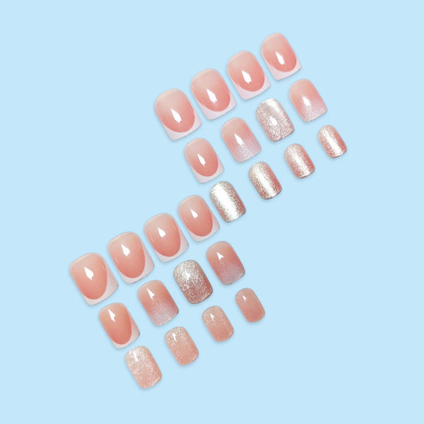 Pink fine glitter