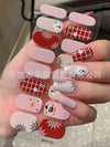 Halloween new nail wraps full stickers