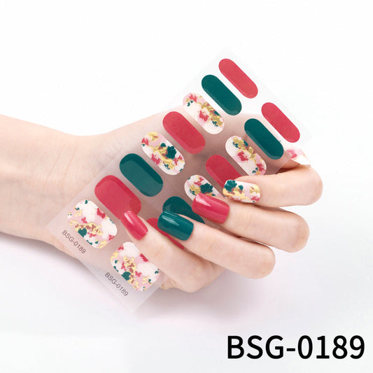 Semi-cured Gel Nail WrapsBSG-0189