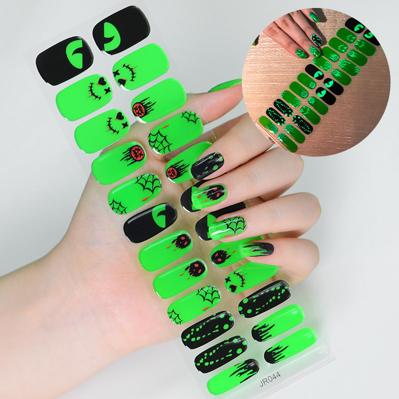 Semi-Cured Gel Nail sticker kit JR44