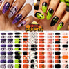 Luminous gel manicure sticker semi-cured nail sticker