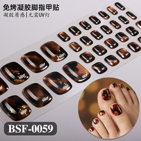 UV-free gel manicure sticker
