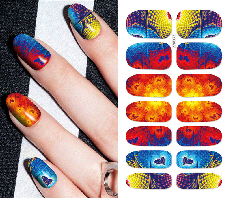 Nail wraps YSD077