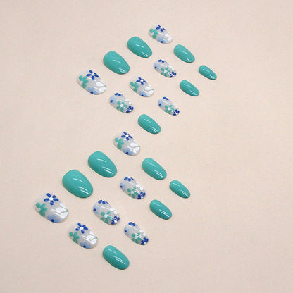 24Pcs press on nail W1317