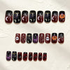 Dark Halloween Press on Nails