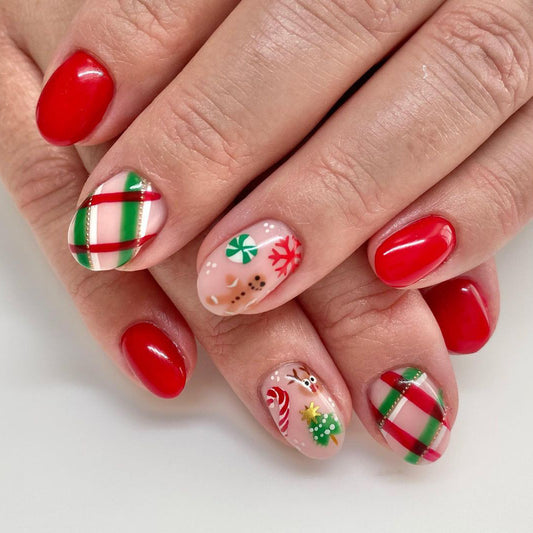 Christmas series wear nail art