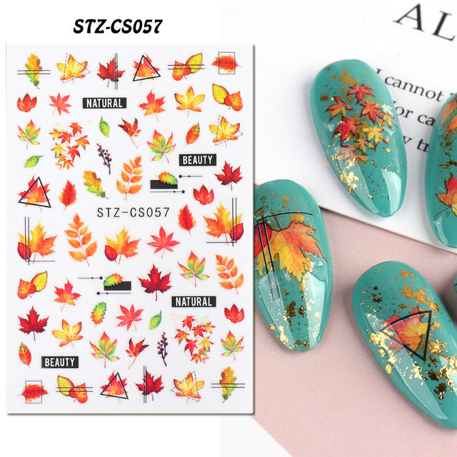 Nails Art Stickers 3D Self-Adhesive Nails Decals STZ-CS057