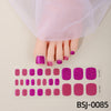 Bandes de vernis gel pour les pieds