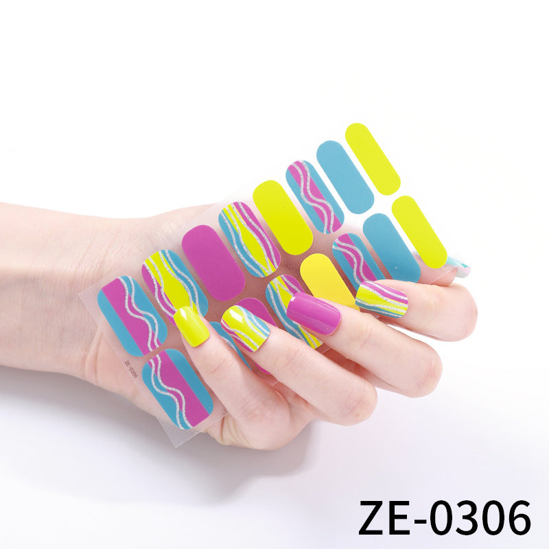 Nail wraps ZE-0306