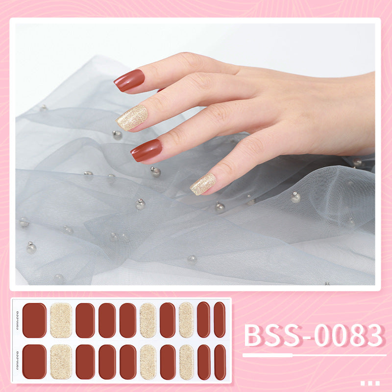 Salon-Quality Gel Nails Strips BSS-0083