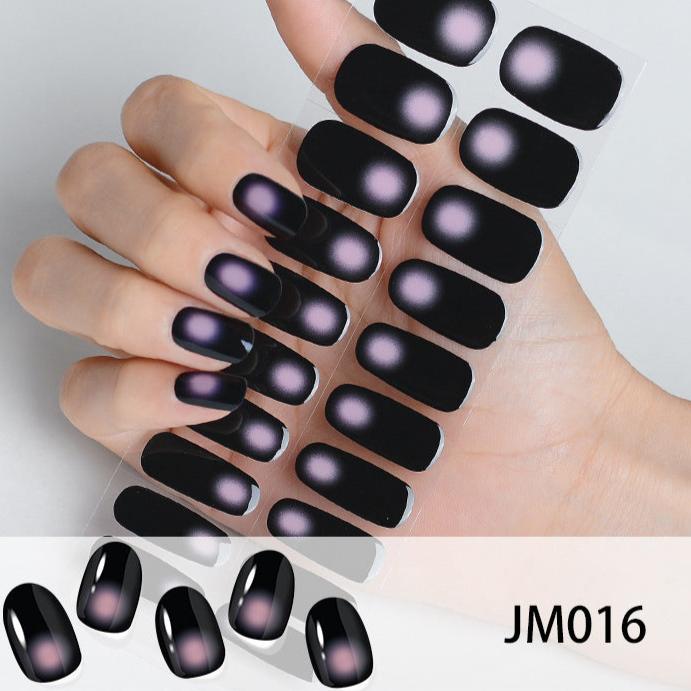 Semi-cured Gel Nail Strips JM016