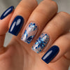 Royal blue flowers