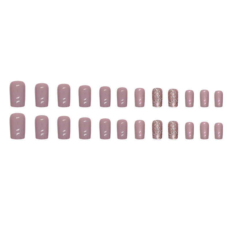 Aurora solid color manicure