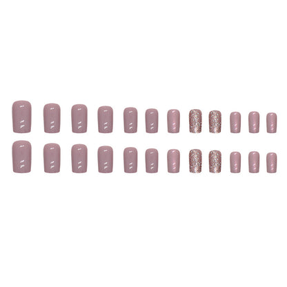 Aurora solid color manicure