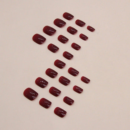 24Pcs press on nail W1271