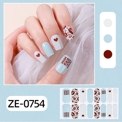 Nail Wraps（No UV light needed）