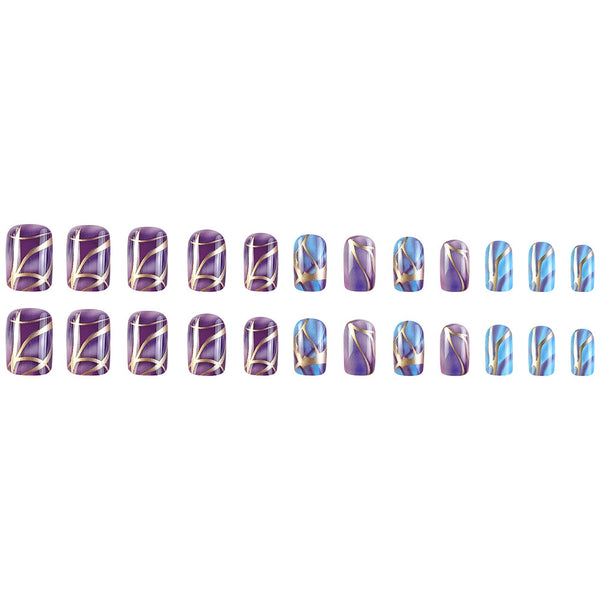 24pcs/Set Press On Nails