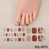 Bandes de vernis gel pour les pieds