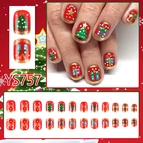12 sizes/24 pcs press on nail