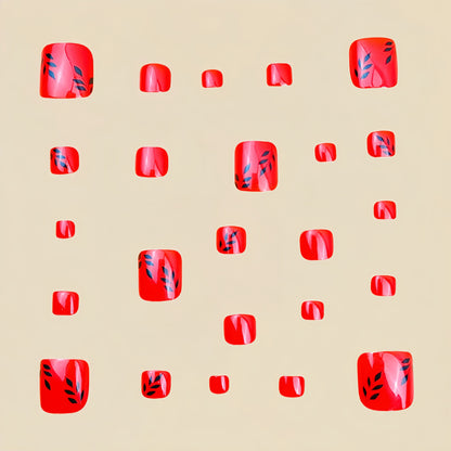 Pedicure fake nail Y879