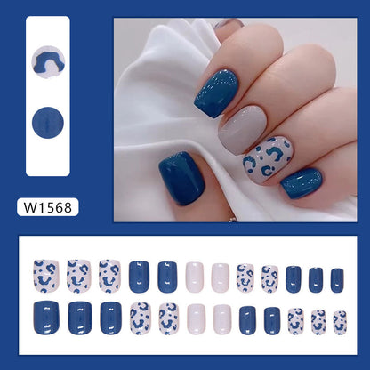 24Pcs press on nail W1568