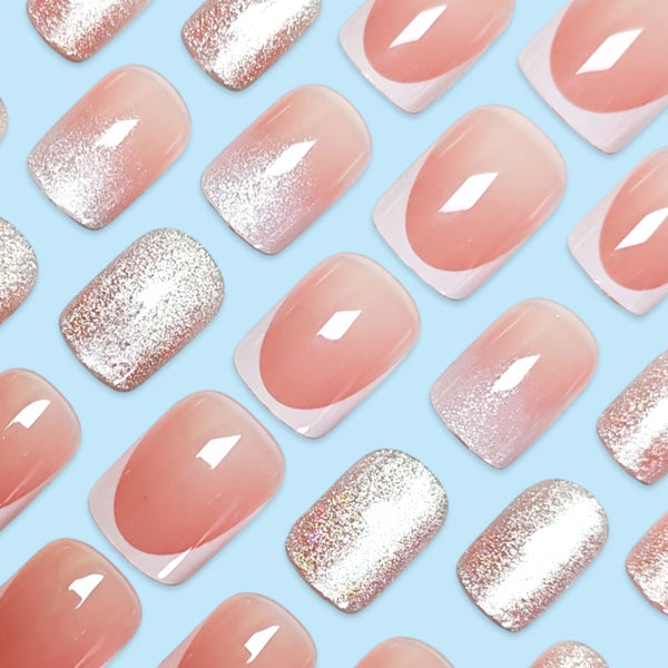 Pink fine glitter